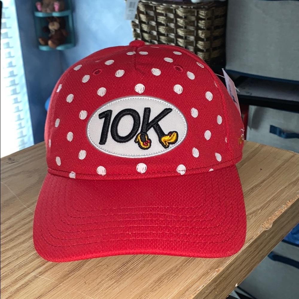 NWT Disney Parks RunDisney Minnie 10k Hat